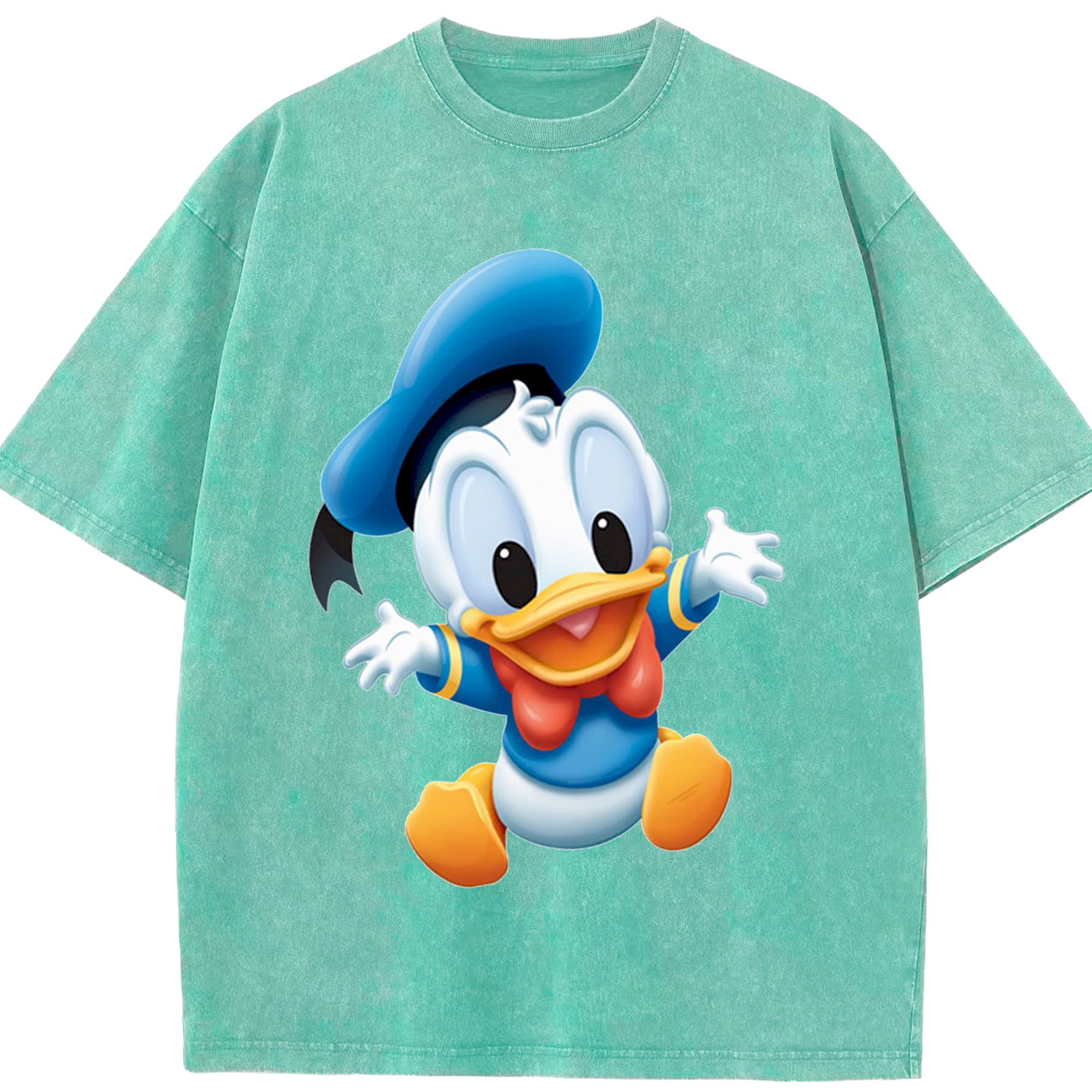 （画像用） ミッキーマウス Mickey Mouse 綿100% ヴィンテージ風 半袖Tシャツ（フロントプリント）